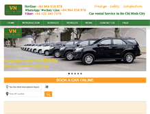 Tablet Screenshot of hochiminhcarrental.com